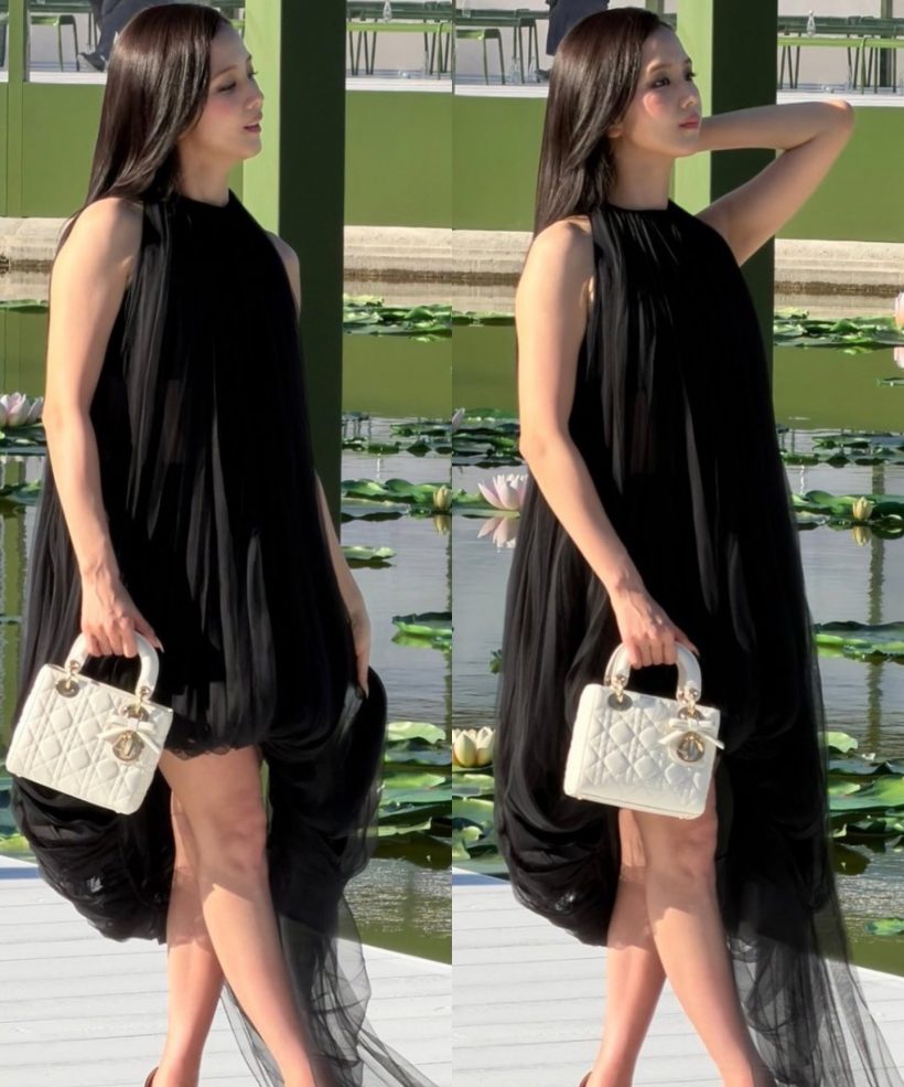 ปารีสไฟลุก! หลิงออม กระทบไหล่จีซู BLACKPINK นั่งเมาท์มอยแบบจึ้ง!!