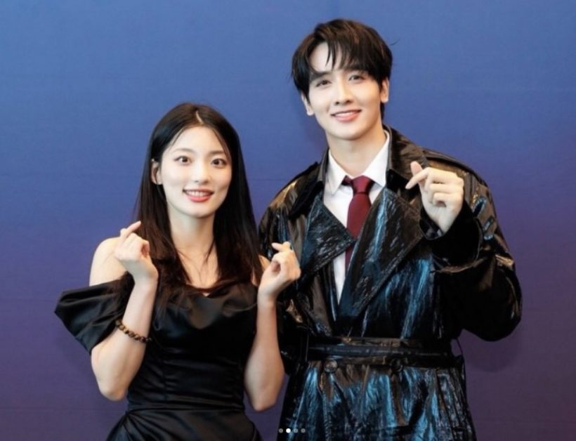 กรี๊ดแตก! พระเอกไทยควงนางเอกเกาหลีเปิดตัวซีรีส์เรื่องใหม่!
