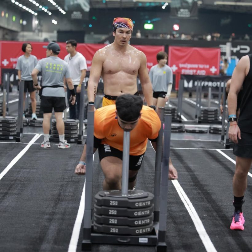 โหดมาก! คนนี้คือดาราคนเดียว ลุย HYROX 2 วันติด