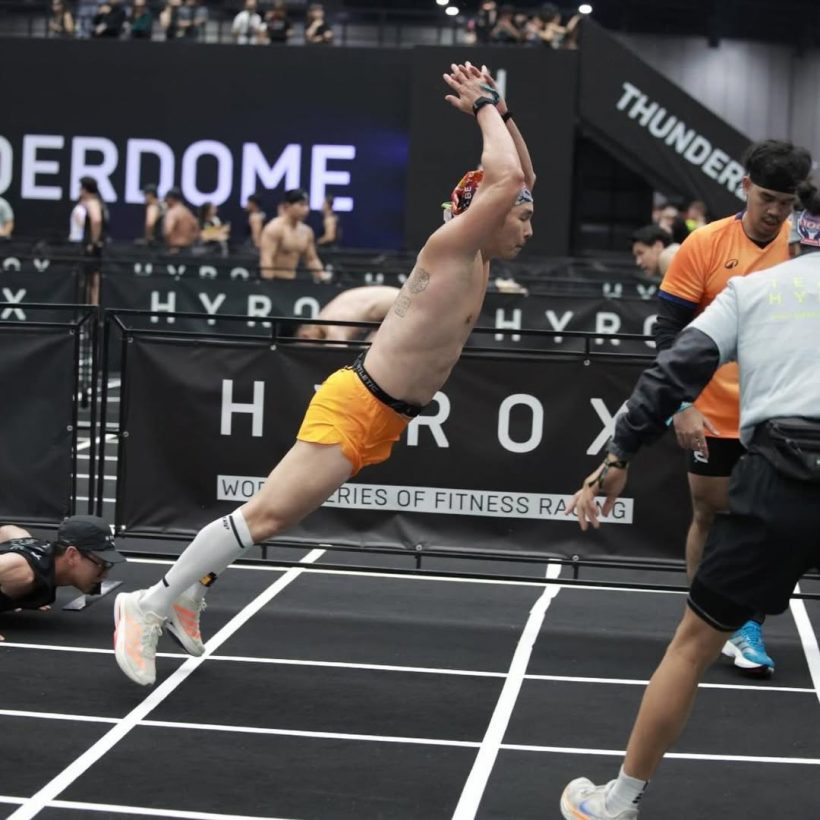 โหดมาก! คนนี้คือดาราคนเดียว ลุย HYROX 2 วันติด