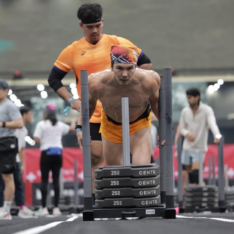 โหดมาก! คนนี้คือดาราคนเดียว ลุย HYROX 2 วันติด