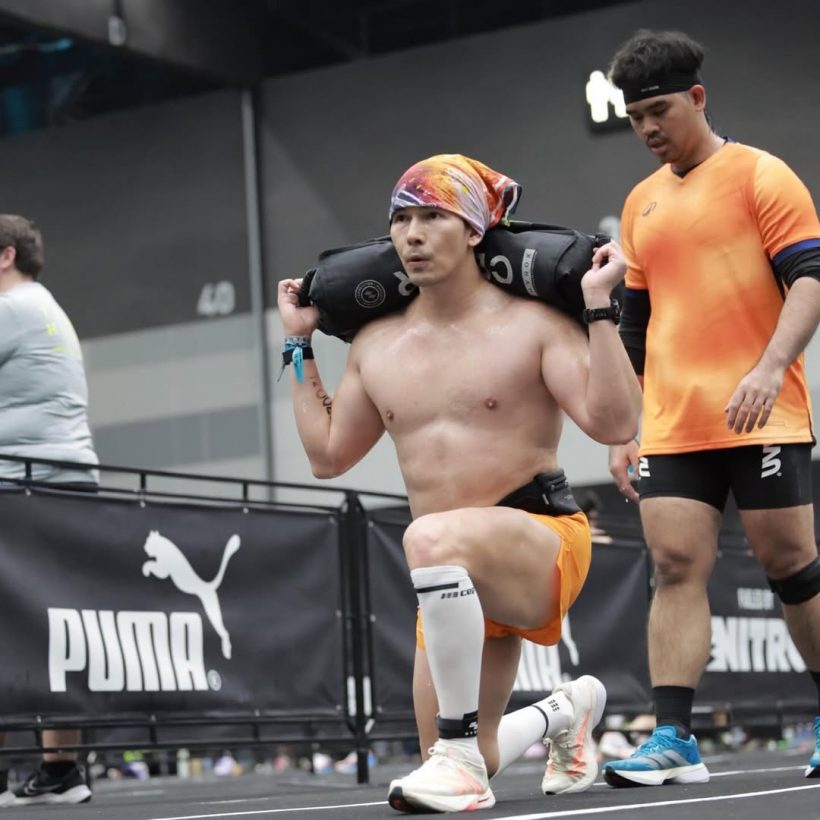 โหดมาก! คนนี้คือดาราคนเดียว ลุย HYROX 2 วันติด