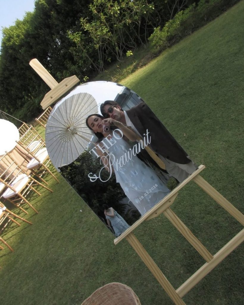 หลุดช็อตหวาน! ณเดชน์ญาญ่า อุ่นเครื่องงานแต่ง ทำFCกรี๊ดด!