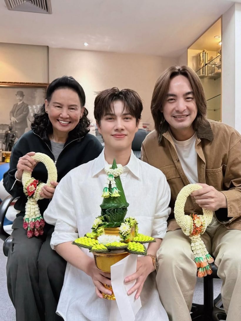 อนุโมทนาบุญ! ดาราหนุ่มดัง เข้าพิธีอุปสมบทแล้ว