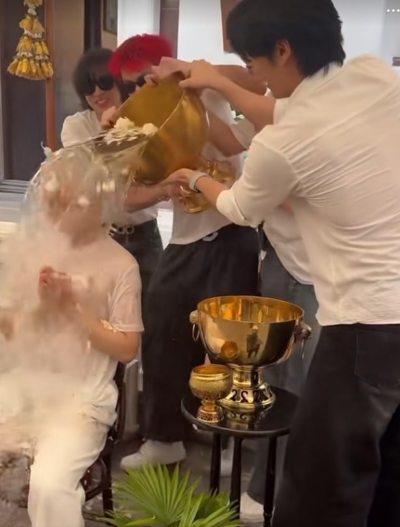 อนุโมทนาบุญ! ดาราหนุ่มดัง เข้าพิธีอุปสมบทแล้ว