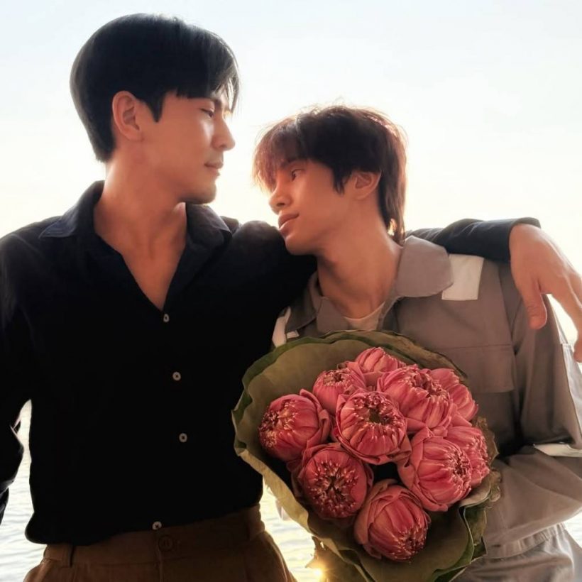 พระเอกดังหย่อนภาพถ่ายปริศนา โชว์หวานดาราหนุ่มรุ่นน้อง