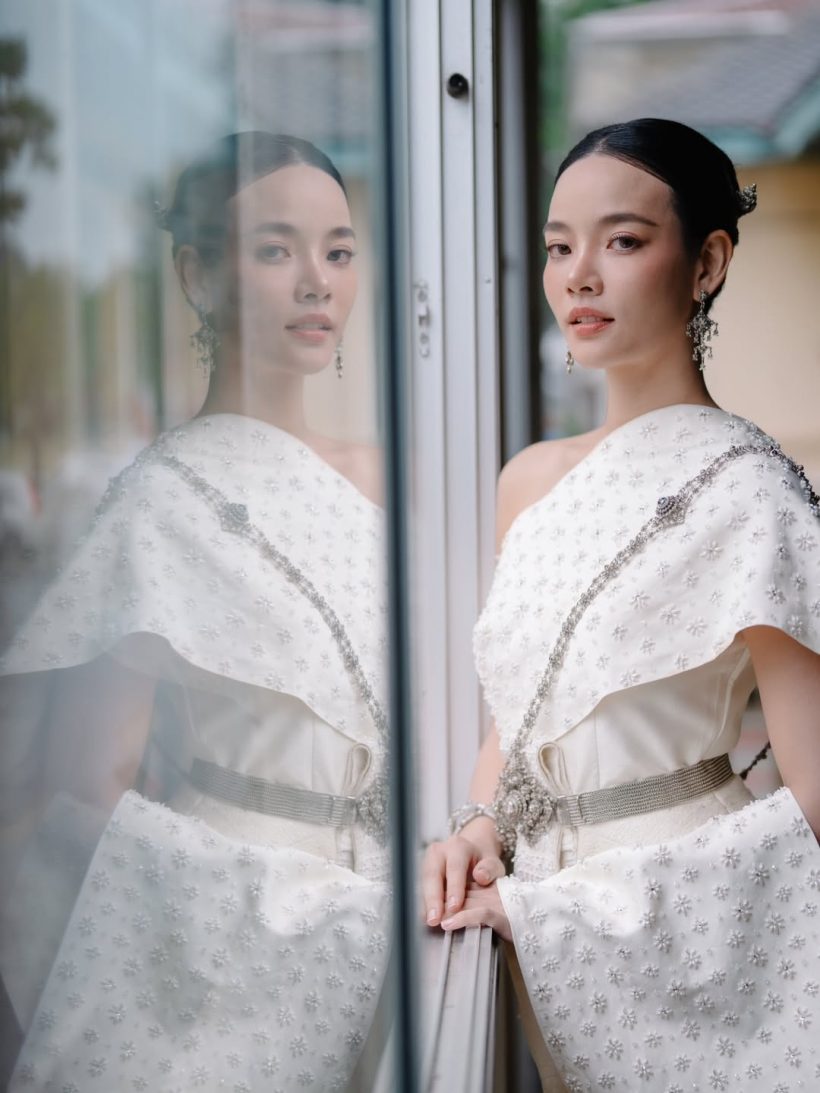 เซอร์ไพรส์! นางเอกดังใส่ชุดไทยสวยละมุน หรือจะมีข่าวดี