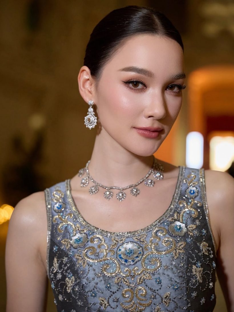 เดียร์น่า สุดภูมิใจ ได้พาชุดไทยดุสิต เฉิดฉายกลางกรุงปารีส