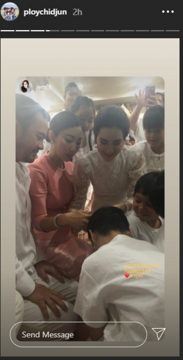 ‘พลอย ชิดจันทร์’ ตื้นตันใจ! ‘น้องชิโน่-น้องชิต้าร์’ บวชเณร