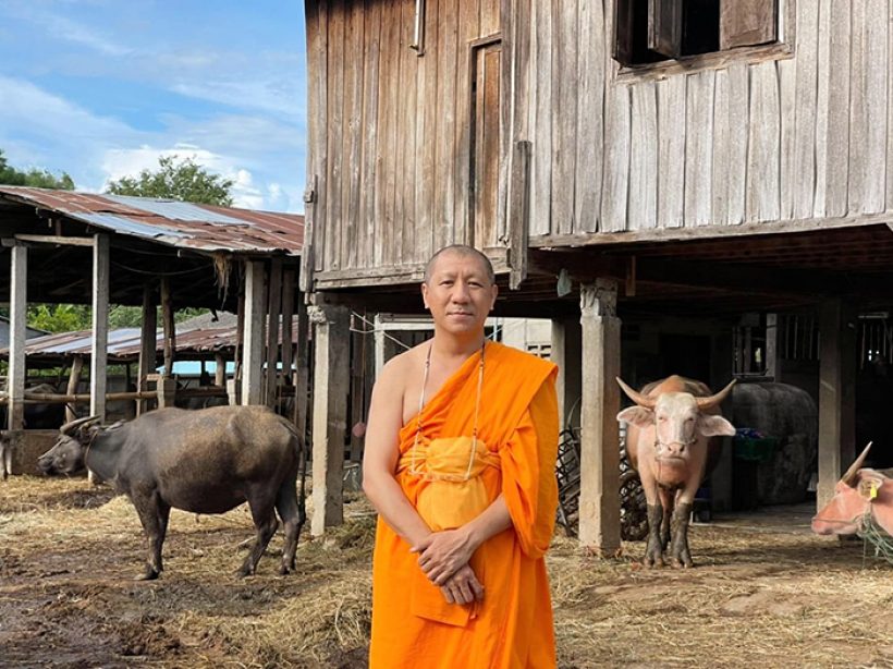 แฟนๆร่วมสาธุ สิงโต นำโชค กราบพระโน๊ต อุดม