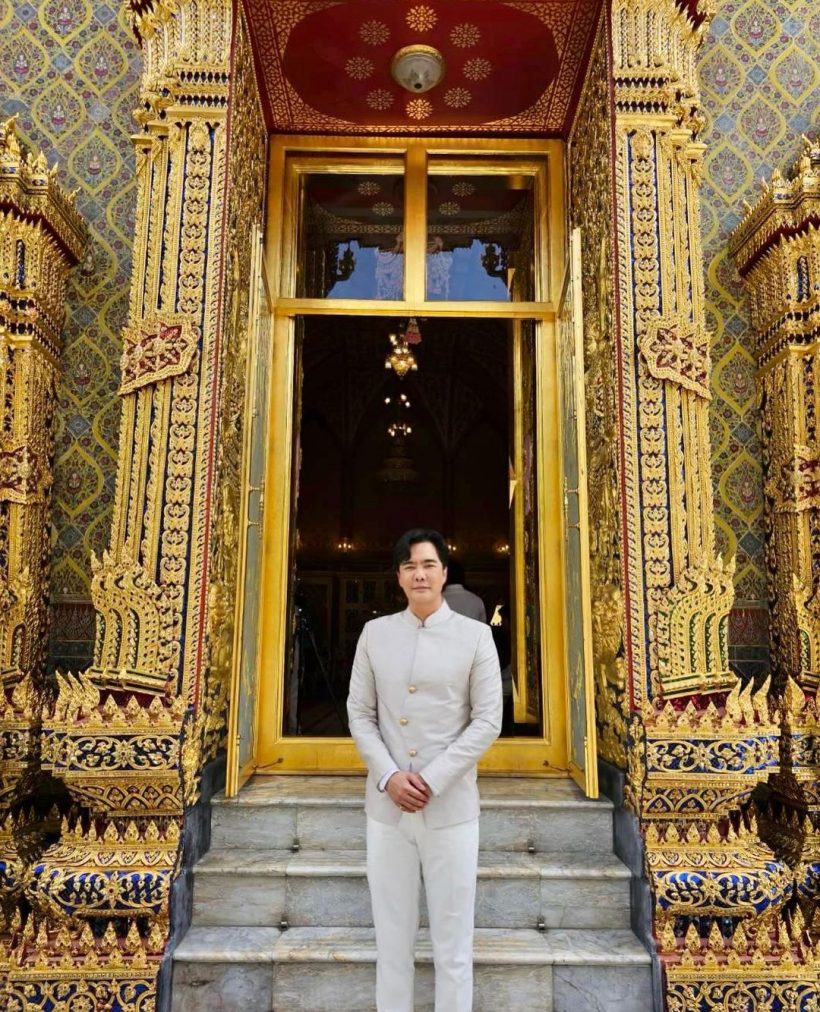 พระเอกรุ่นใหญ่ แจงภาพพาแฟนเข้าวัด จนถูกสงสัยว่าเตรียมแต่งงาน