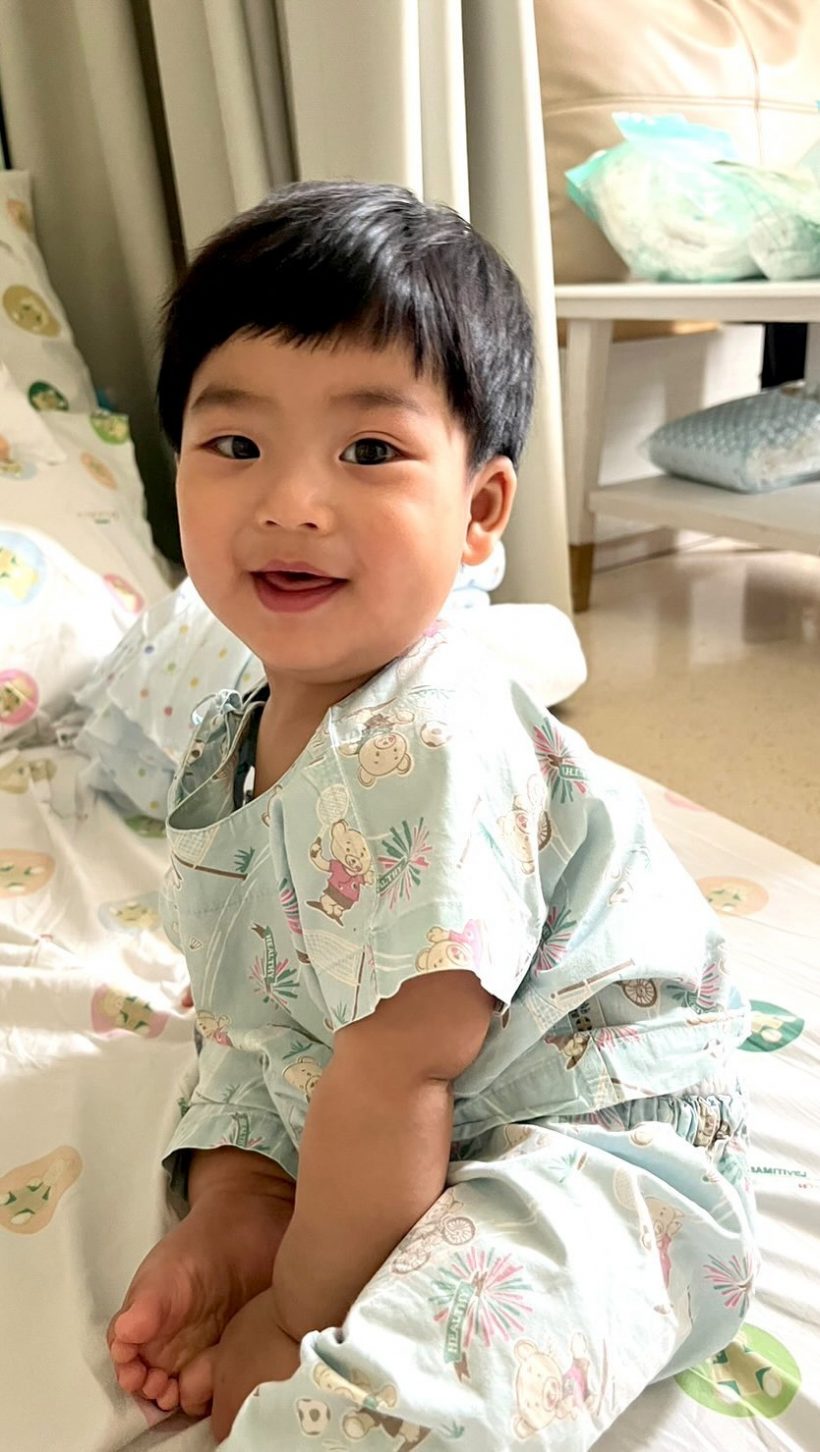 จุ๋ย สงสาร น้องพีร์เจ ป่วย RSV แต่ยังเต้น-ยิ้มได้