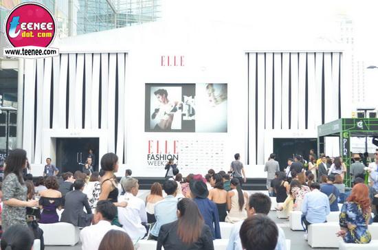 บรรยากาศภายในงาน @ ELLE  FASHION  WEEK  2014