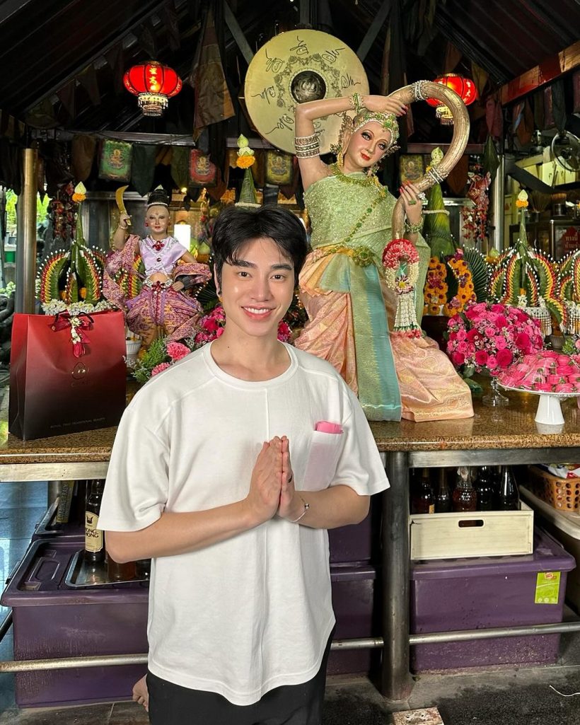 งดงามเกินบรรยาย น้องฉัตร โชว์ฝีมือขั้นเทพ แต่งหน้าพระแม่ธรณี 