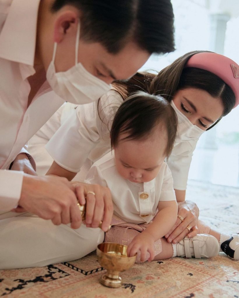 มัดรวมความหล่อ น้องกวิณท์ ทายาทหมื่นล้านใส่ชุดไทยทำบุญวันเกิด