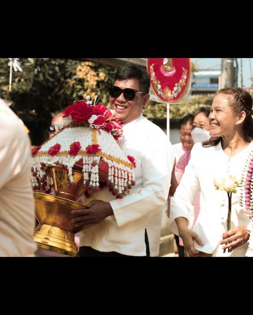  พระเอกงวิกหมอชิตลาสิกขาแล้ว หลังบวชแทนคุณพ่อแม่นาน39วัน