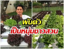 ปั่นจั่น ผันตัวเป็นชาวสวน เปิดธุรกิจฟาร์มผักไฮโดรโปนิกส์