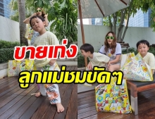 เอ็นดู…สายฟ้า-พายุ รับบทนักขาย รีวิวยืนหนึ่ง  เลือดแม่ชมมันแรงจริงๆ