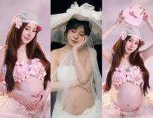 บีเบล อุ้มท้องใหญ่ถ่ายแบบ แฟนๆอวยยศ เป็นแม่ที่สวยที่สุด