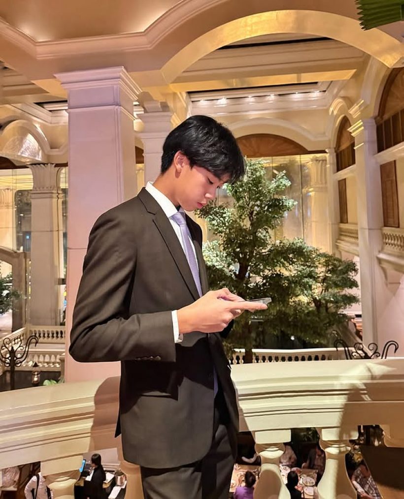 โตแล้วหล่อมาก! เปิดภาพ น้องมังกร ลูกชายอดีตนางเอกดังคนนี้