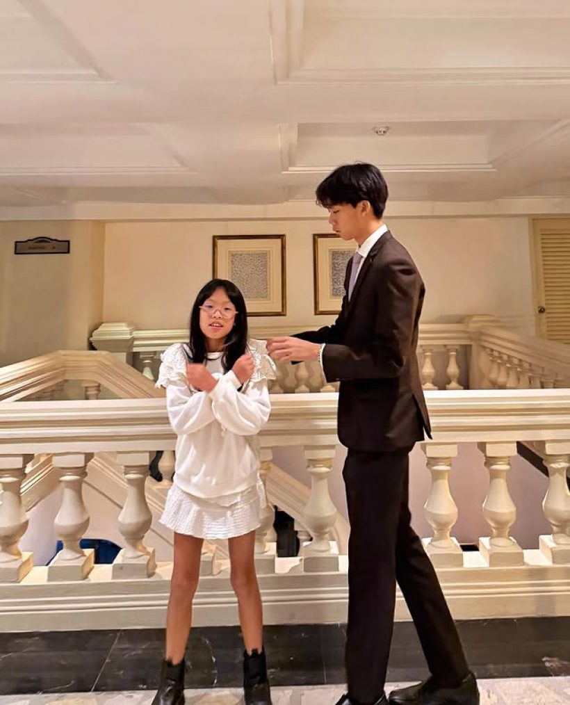 โตแล้วหล่อมาก! เปิดภาพ น้องมังกร ลูกชายอดีตนางเอกดังคนนี้