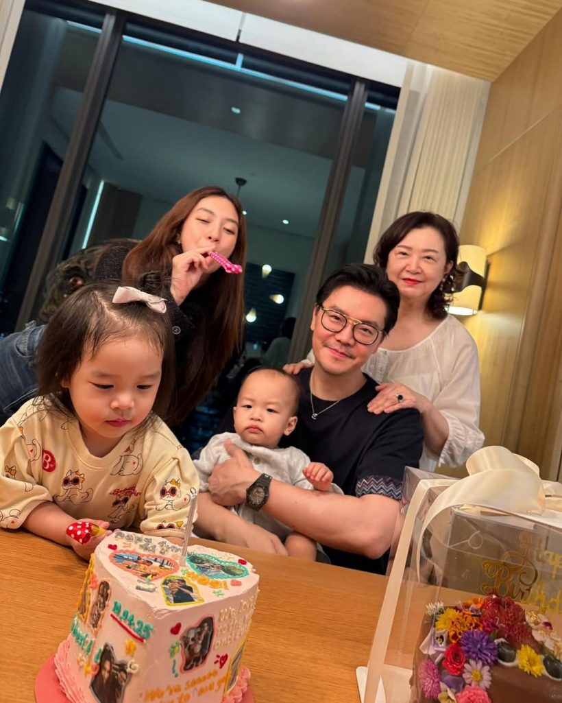 นางเอกดังแฮปปี้เป็นแม่ลูก2 สามีอ้อน...ไม่ได้ปิดอู่100เปอร์เซ็น