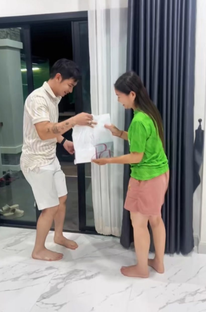 หัวใจแม่ยายพองโต! สาวคนดัง พาว่าที่เจ้าบ่าวมาฝากตัวแล้ว