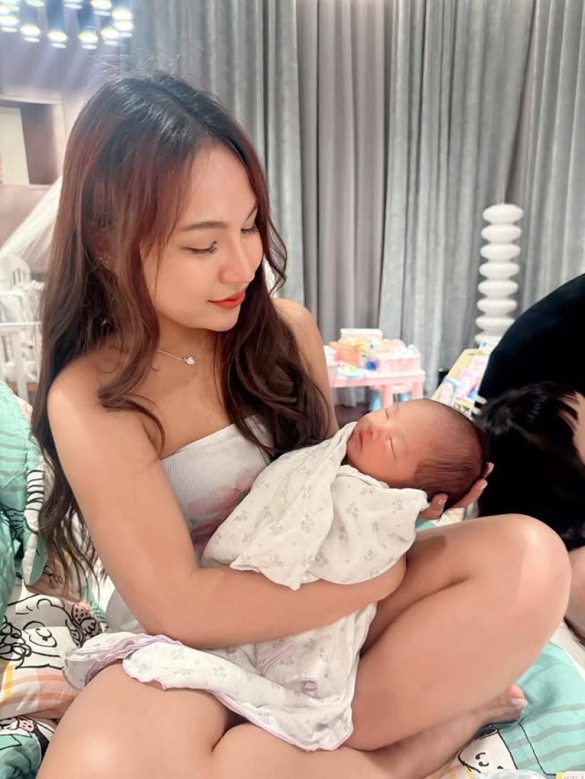 เจนนี่โพสต์ภาพ น้องจาญ่า เผยความในใจ ตั้งแต่มีลูกคนที่ 2 ก็ไม่ได้นอนอีกเลย!