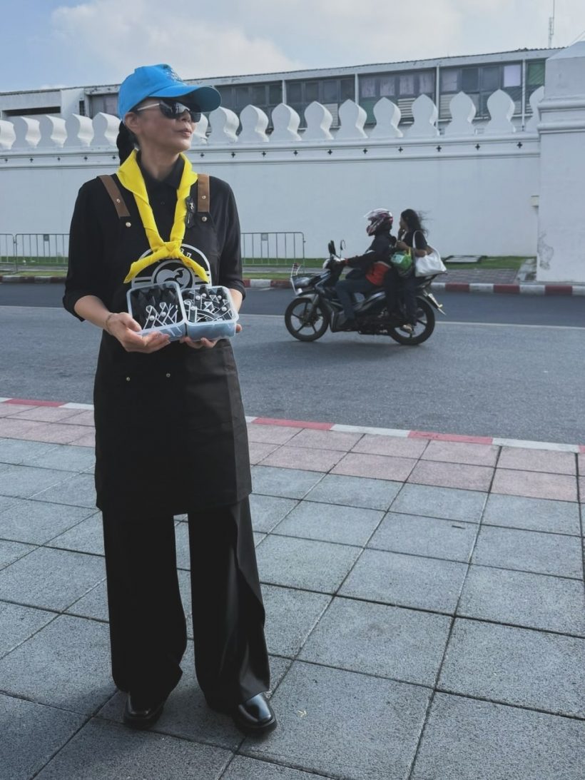 ดาราตัวแม่ร่วมเป็นจิตอาสา สวยทั้งภายนอกภายในของจริง