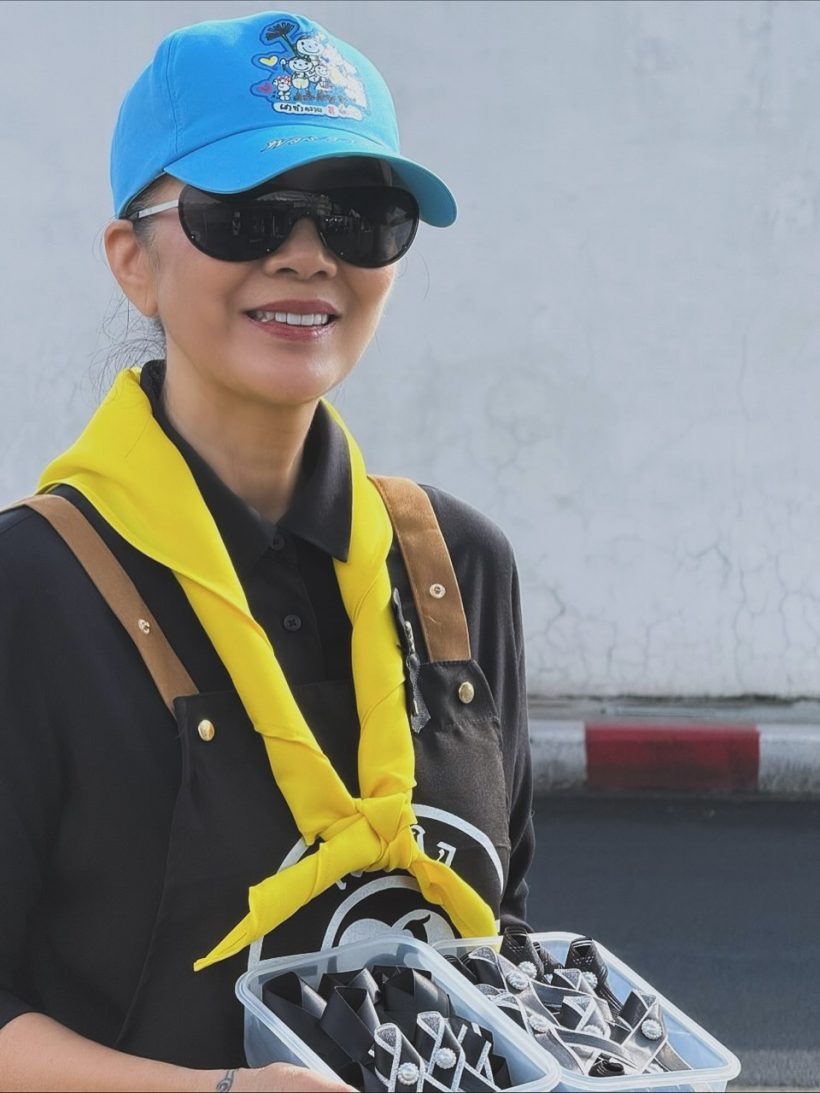 ดาราตัวแม่ร่วมเป็นจิตอาสา สวยทั้งภายนอกภายในของจริง