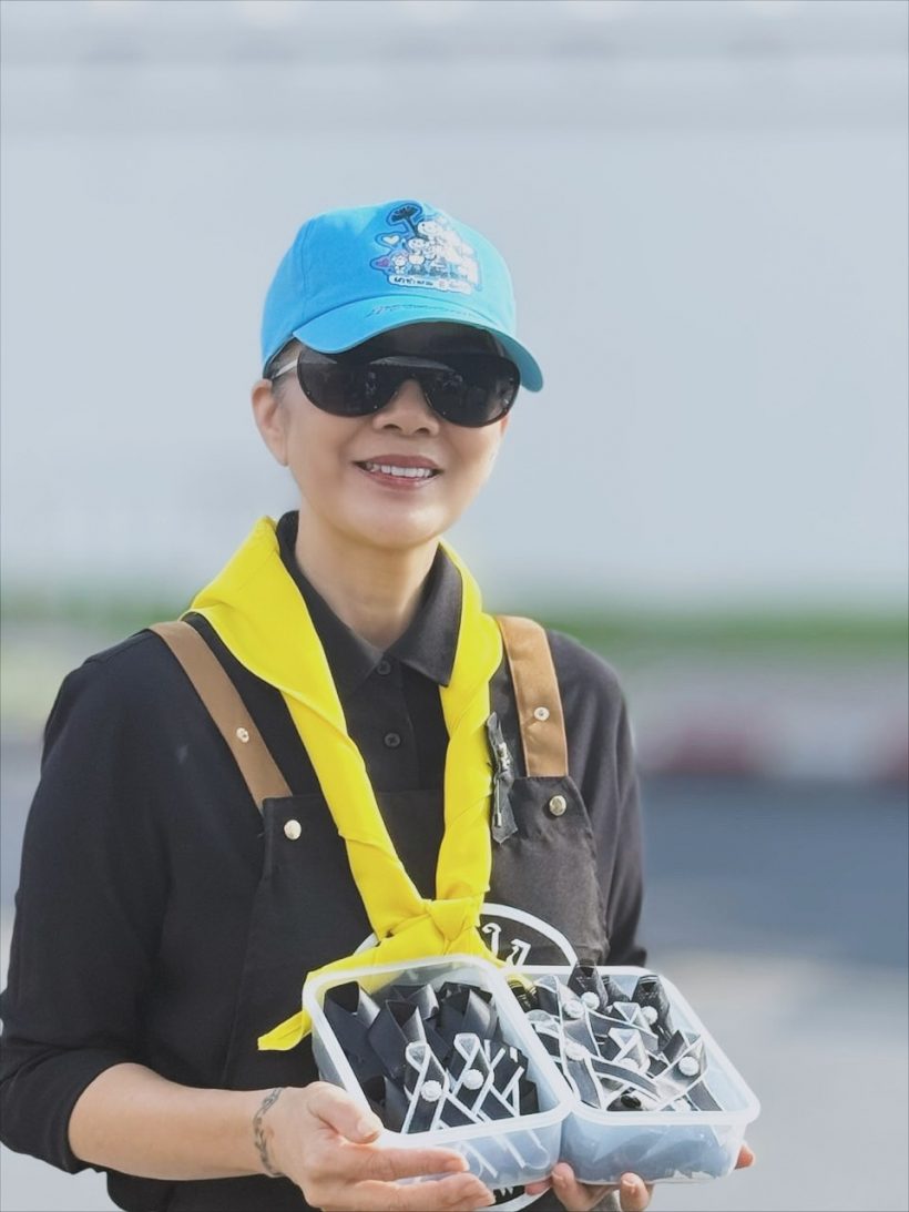 ดาราตัวแม่ร่วมเป็นจิตอาสา สวยทั้งภายนอกภายในของจริง