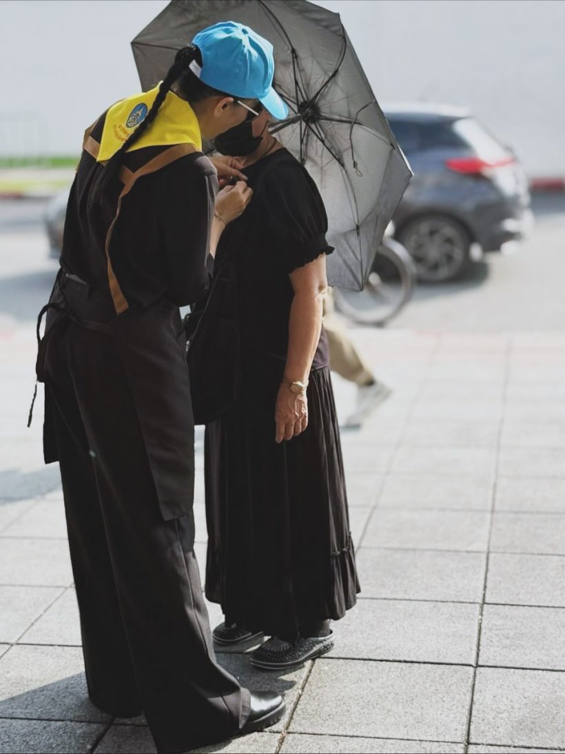 ดาราตัวแม่ร่วมเป็นจิตอาสา สวยทั้งภายนอกภายในของจริง