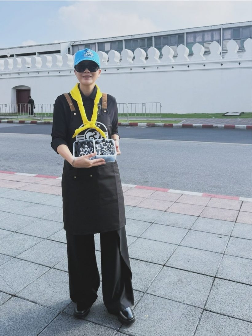 ดาราตัวแม่ร่วมเป็นจิตอาสา สวยทั้งภายนอกภายในของจริง