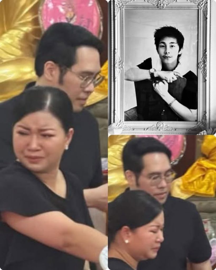 เห็นแล้วน้ำตาไหลตาม! จิตดี-พุทธ ปล่อยโฮหนัก กลางงานศพ นัท ณัฐวุฒิ