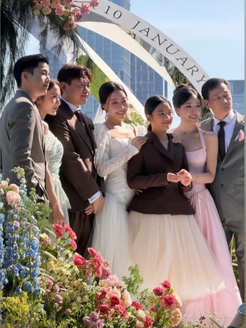 ข่าวดี! ลูกน้ำ เพ็ญพิชชา วิวาห์เเล้ว คู่เเอฟ-นนกุล หวานไม่เเพ้บ่าวสาว