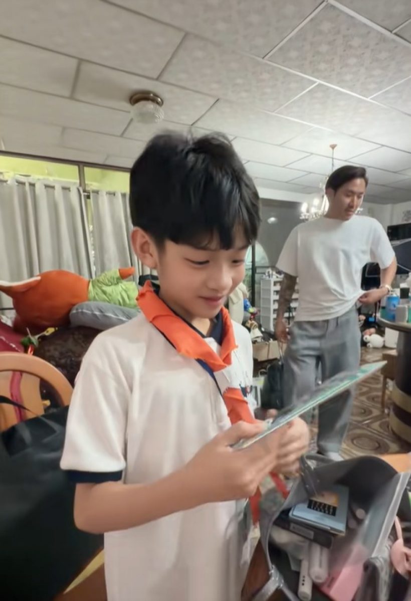 เปิดสีหน้า น้องเรซซิ่ง เมื่อรู้แม่แพท ณปภา กำลังมีน้องอีกคน