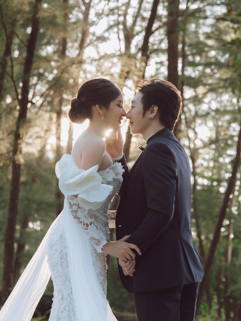 เปิดพรีเวดดิ้งนางเอกกับแฟนหนุ่ม หล่อสวยเหมาะสม