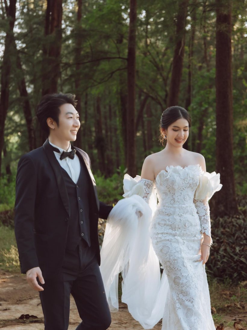 เปิดพรีเวดดิ้งนางเอกกับแฟนหนุ่ม หล่อสวยเหมาะสม