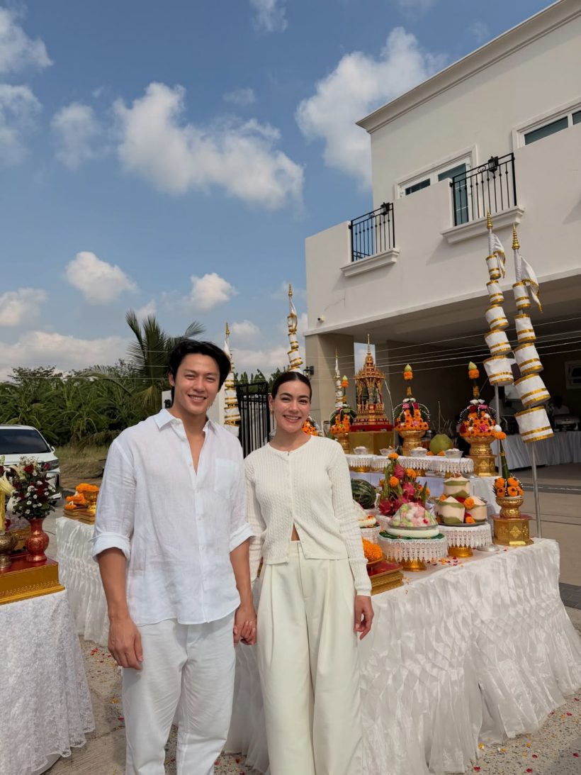 เปิดภาพพิธีหาดูยาก! หมาก ปริญ ฉลองวันเกิดเเบบล้านนาโบราณ