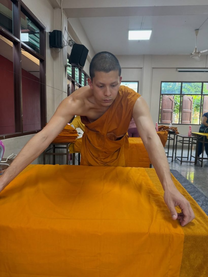 ภาพล่าสุด อดีตดาราดัง บวชครบ1ปี เดินทางจำวัดที่อเมริกา