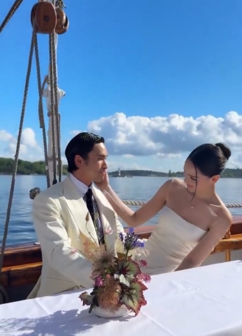เริ่มแล้ววิวาห์หยุดโลก! ณเดชน์ญาญ่า ล่องเรือโชว์คิสสุดฟิน