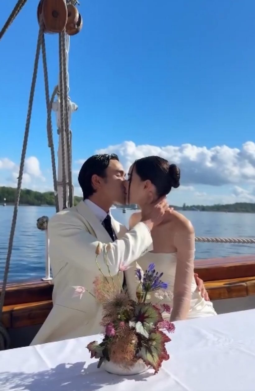 เริ่มแล้ววิวาห์หยุดโลก! ณเดชน์ญาญ่า ล่องเรือโชว์คิสสุดฟิน