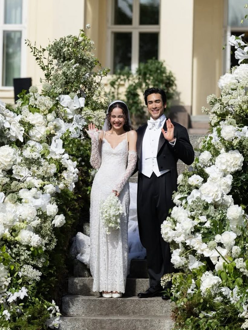 เริ่ด..ซุปตาร์ระดับโลกโผล่อวยพรงานแต่ง ญาญ่าอุรัสยา