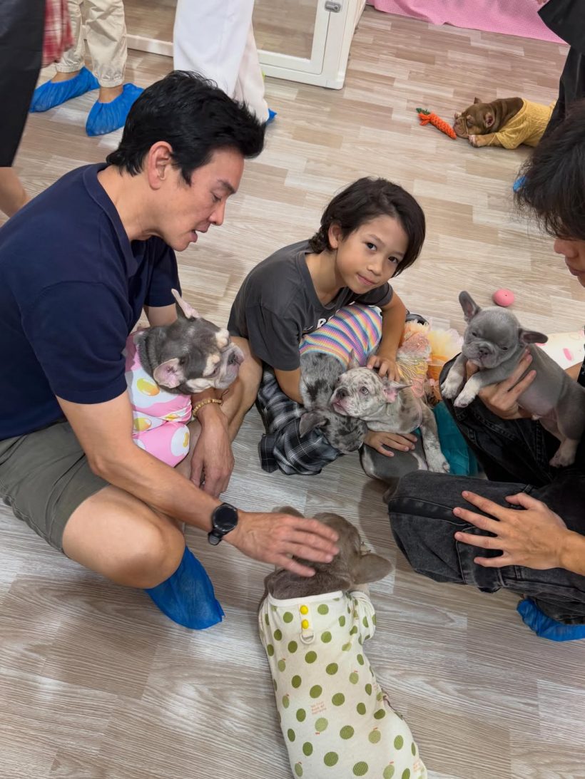 ชาคริต-แอน ต้อนรับสมาชิกใหม่ จากนี้้น้องโพธิ์ไม่เหงาแล้ว