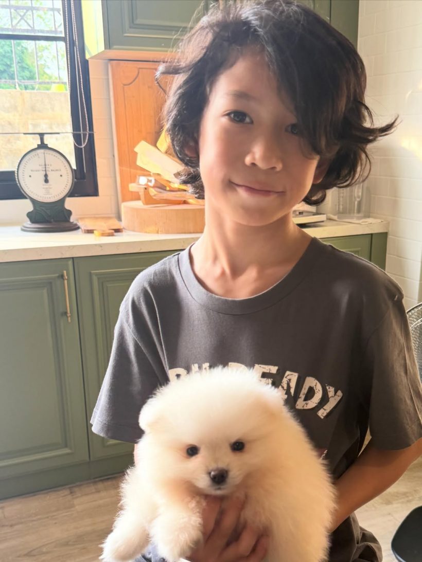 ชาคริต-แอน ต้อนรับสมาชิกใหม่ จากนี้้น้องโพธิ์ไม่เหงาแล้ว