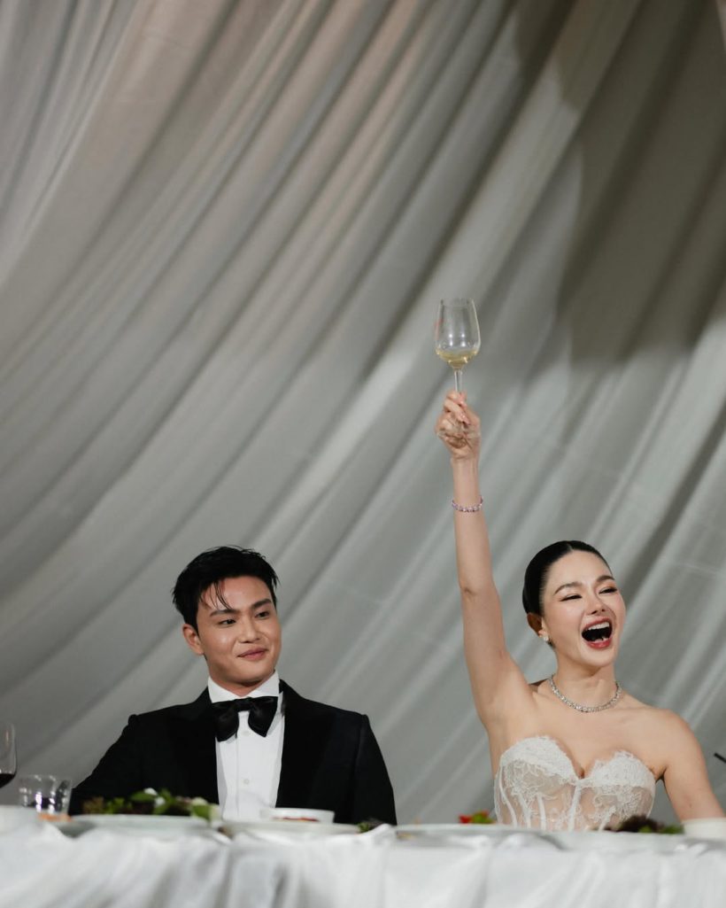เปิดช็อตสำคัญงานแต่ง กวาง วรรณปิยะ เรียกน้ำตาแขกทั้งงาน