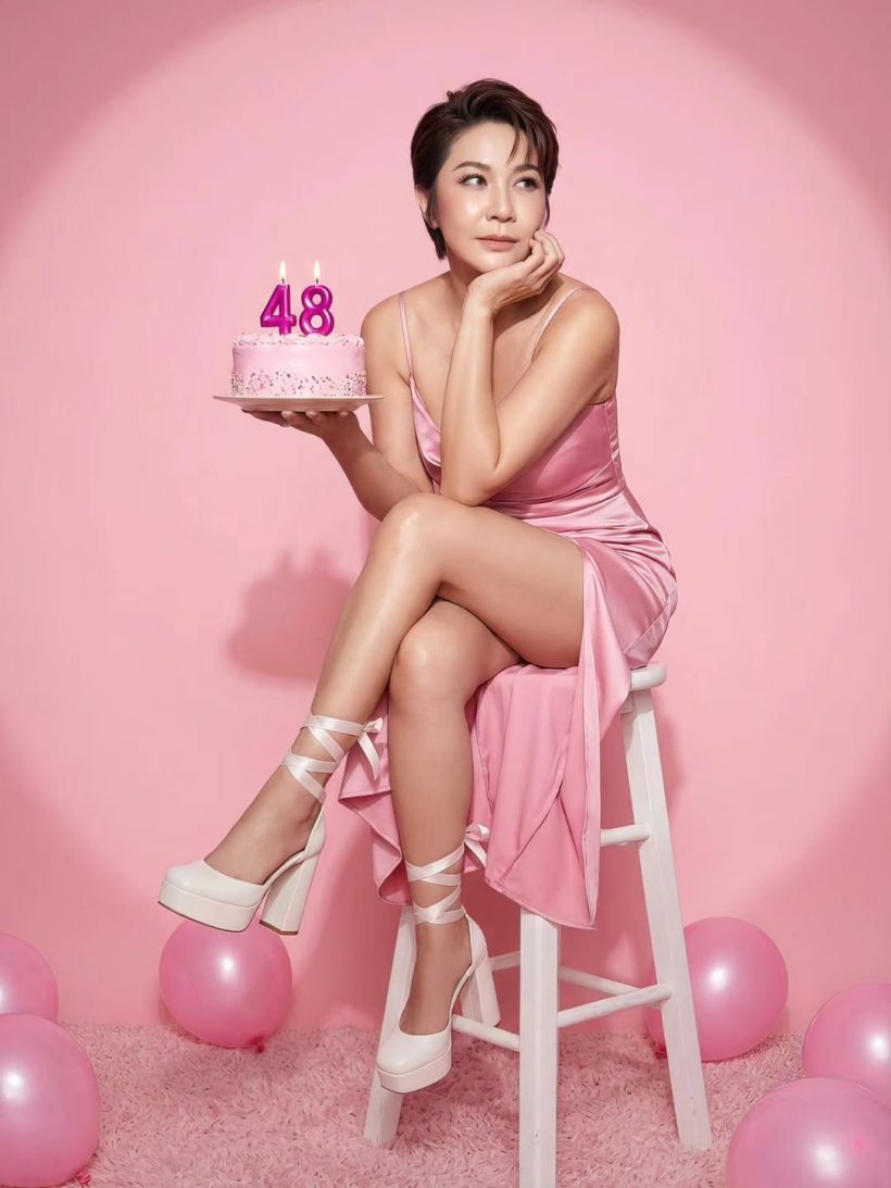 จอย T-Skirt สวยสตรองรับวัย 48 มะเร็งก็ทำอะไรเธอไม่ได้
