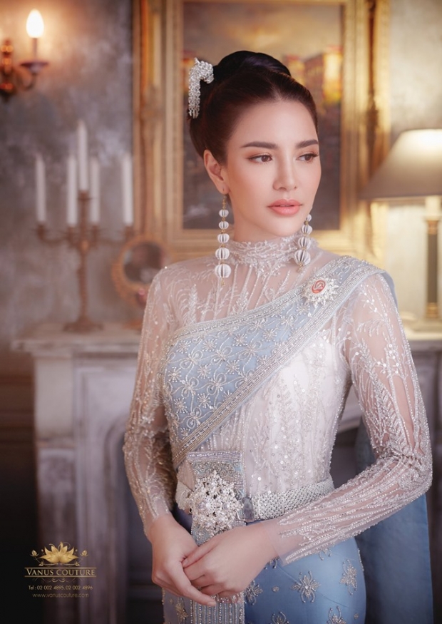 สวยไม่สร่าง อ้อม พิยดา ถ่ายแบบชุดไทย งดงามมาก!