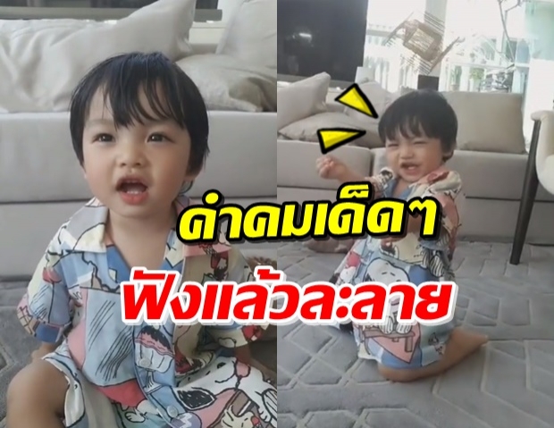 ไปฟัง! ‘น้องไทก้า’ พูดคำคมเด็ด ฟังแล้วมีใจละลายชัวร์ (คลิป) 