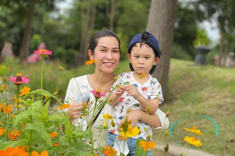 สุดที่รักของคุณตา เปิดภาพน้องมีบุญ หลานชายคนเดียวของ  อาต้อย เศรษฐา